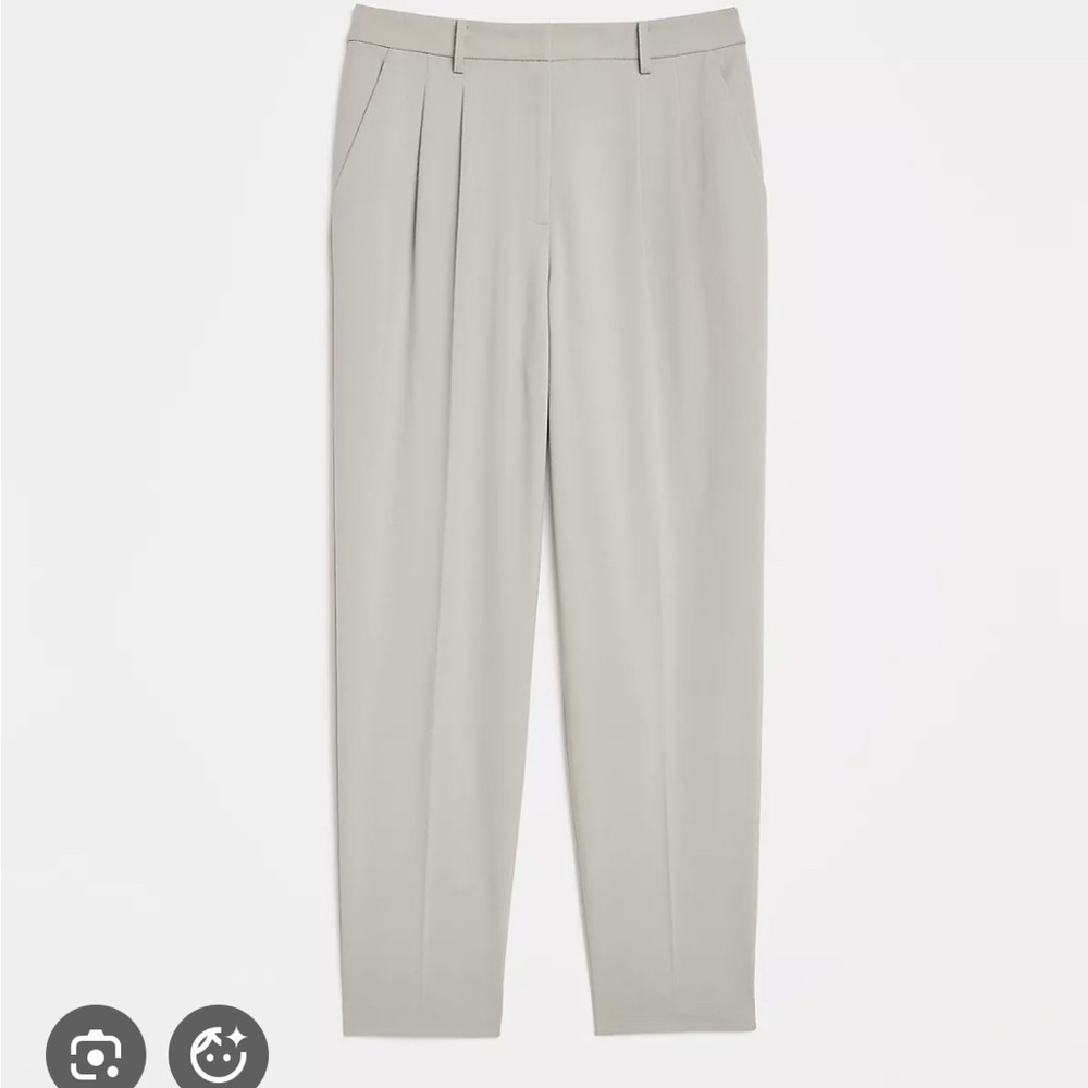 LOFT Petite loft Versa Seasonless Pleated Tapered Pants
